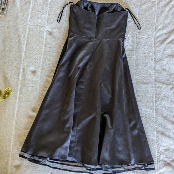 Erica Michelle Ltd. Strapless Prom Party Dress, Sz 6-8 - Picture 6 of 16